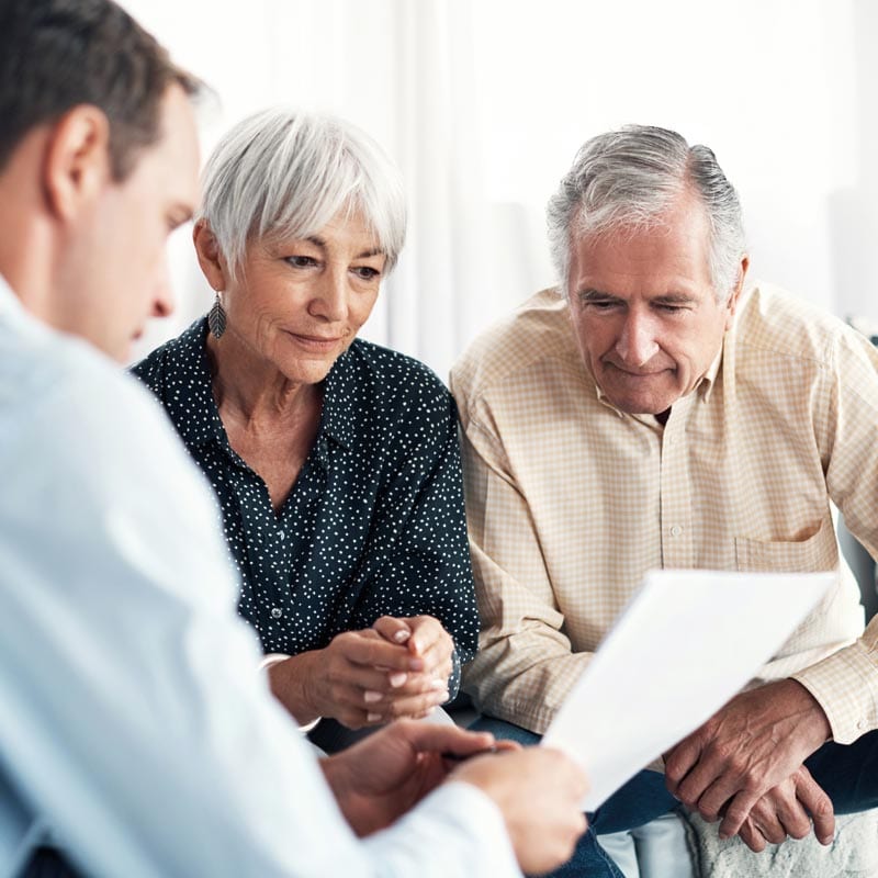 McLain-Insurance-Life-Insurance McLain Insurance Agency | Chesterfield, SC | elderly couple discussing life insurance